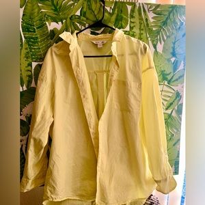 Medium Boyfriend Shirt, Yellow